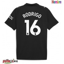 Camiseta Manchester City Rodri Hernandez #16 Visitante Equipación 2025-26 manga corta